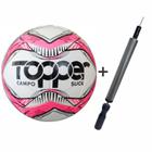 Bola Futebol Campo Topper Slick Mais Inflador