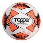 Bola Futebol Society Topper 22 - Vermelho