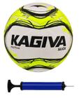 Bola Futsal Kagiva Slick Amarela + 1 Bomba de Ar
