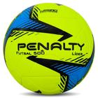 Bola Futsal Penalty Líder XXIV Cor: Amarelo E Azul Petróleo