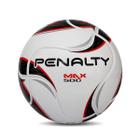 Bola futsal penalty max 500 preto+vermelho 5416281160