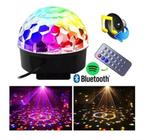 Bola Maluca Bluetooth Rgb Controle Remoto Usb Mp3