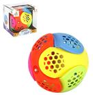 Bola musical infantil super maluca colors com luz a pilha na caixa wb5682 - Wellmix