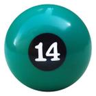 Bola Numero 14 Numerada Bilhar Sinuca Snooker 54mm Nova