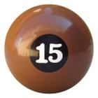 Bola Numero 15 Numerada Bilhar Sinuca Snooker 54mm Nova