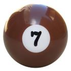 Bola Numero 7 Numerada Bilhar Sinuca Snooker 54mm Nova