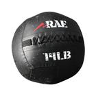 Bola p funcional med ball de couro reforçado 14 lb wall ball