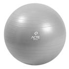 Bola Pilates 55cm, Prata, Com Bomba de Ar, T9-55, Acte Sports