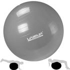 Bola Pilates Suica 85 Cm Exercicios Academia Yoga Cinza Liveup Sports