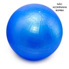 Bola Pilates Yoga Fitness 75 cm S/ Bomba Abdominal Ginastica AZUL