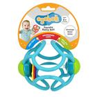 Bola sensorial tátil Teether Ring e brinquedo Baby Rattle OgoBolli