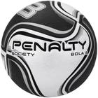 Bola Society Penalty 8 X kickoff Termotec Branco/Preto
