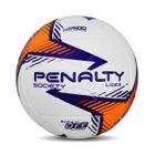 Bola Society Penalty Líder Laranja e Branco - PU 6 Gomos