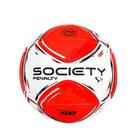 Bola Society Penalty S11 R2 Xxiv Branco/Vermelho/Preto St