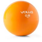 Bola Tonificadora 0.5kg PVC Treinamento Multifuncional Equilibrio Vollo