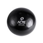 Bola Tonificadora Preto com 5Kg Acte Sports