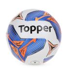 Bola Topper Campo Samba Training Branco Azul e Laranja - Único