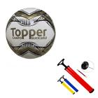 Bola Topper Slick Oficial Futebol + Bomba Ar Encher !