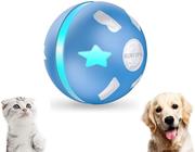 Bola USB Recarregável Interativa Azul para Cães e Gatos PetDroid