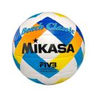 Bola Vôlei De Praia Mikasa Bv543C-Vxa-Y Branco/Amarelo/ul