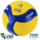 Bola Vôlei Mikasa V200w Aprovada FIVB E CBV Com NF