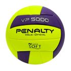 Bola Vôlei Penalty VP 5000 X Amarela/Roxa