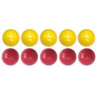 Bolas 50mm Mata-Mata (Amarela e Vermelha) (10 Bolas)