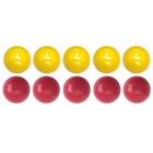 Bolas 54mm Mata-Mata Amarela e Vermelha (10 Bolas) - RCH