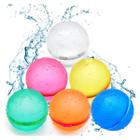 Bolas Água Silicone Magnético Reutilizável 6 Unidades - Bretalle