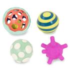 Bolas sensoriais B. brinquedos B. baby Ball-a-Baloos 6 meses + Bebê - B. toys