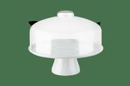 Boleira Com Cúpula Coza Cake Grande Ø 32 cm Branco