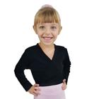 Bolero Ballet Casaquinho Ritmus Transpassado Poliamida Infantil