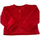 Bolero de Plush Vermelho para Bebê Menina Mundo Nina Kids