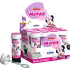Bolha de Sabão Minnie 60ML com Jogo Caixa com 12 Unidades