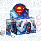 Bolha De Sabão SUPER MAN CX C/12 UNIDADES C/Jogo - Brinquedo/Infantil/Tematico/Festa Lembrancinha - Pais e Filhos