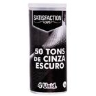 Bolinha 50 Tons De Cinza Escuro 4 Unidades Satisfaction - UNICA - U