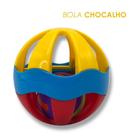 Bolinha Chocalho para Bebês - Brinquedo Sensorial Seguro e Divertido