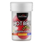 Bolinha Gel Massagem Beijavel Hot Ball Esquenta Esfria Plus - Hot Flowers