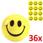Bolinhas Amarela Smile Massagem Apertar Anti Stress Kit 36