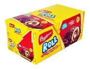 Bolinho Rocambole Roll Chocolate C/15 Un 34g - Bauducco