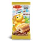 Bolinho Santa Edwiges Animal Recheio Chocolate 40g