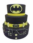 Bolo Fake Batman Festa Aniversário Decoração