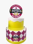 Bolo fake boteco rosa - Catavento