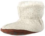 Bolota Baby Easy Bootie Slipper, lã Ragg cinzenta, EUA 0-6 Uni - Acorn