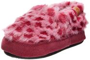 Bolota Unissex-Kid's Moc Slipper, Jaguatirica Rosa, 8-9 Crianças