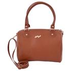Bolsa Baú com alça de mão + transversal