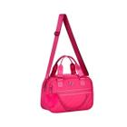 Bolsa Baú Rosa Feminina Rebecca Bonbon Transversal Corrente - Semax