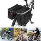 Bolsa bicicleta dupla alforge lateral bagageiro bike porta objetos ferramentas primeiros socorros mala traseira 4 bolsos - Yeet