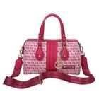 Bolsa Bowling Grande Fellipe Krein SS23 Monograma - Pink