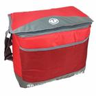 Bolsa Caixa Térmica 24 Litros SoftCooler Com Alça Unitermi Isolante Térmico 8mm 39 Latas Vermelho